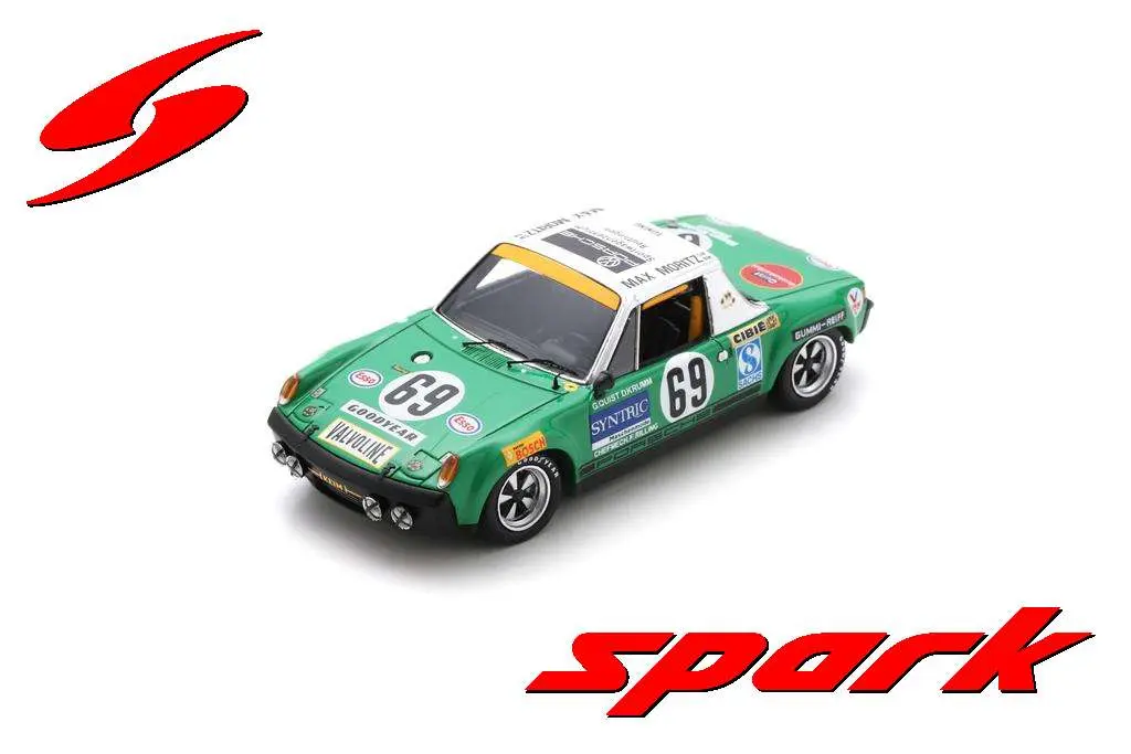 Voiture Miniature Neuve Spark 1/43 Porsche 914/6 #46 – 24h Du Mans